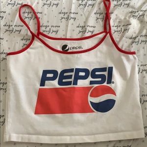 Pepsi crop top
